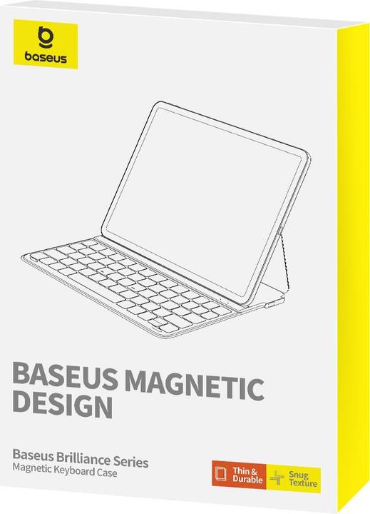 Actual product image Baseus Magnetic Keyboard Case Brilliance forPad 10.2" (black)