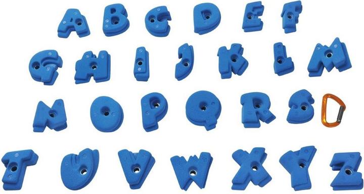 Produktbild Entre Prises Klettergriffe Set Alphabet (Violett)