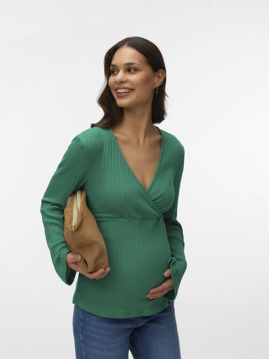 Immagine prodotto Mamalicious Eng anliegend V-Ausschnitt Top Bluse