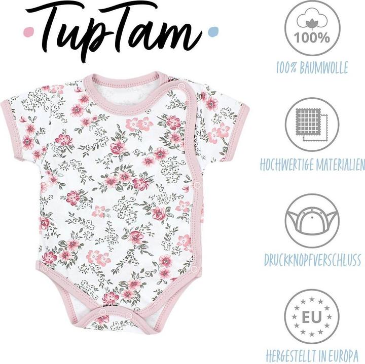 Actual product image TupTam Wickelbody Kurzarm - 5er Set (62)