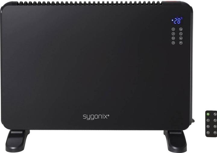 Sygonix SY-6735640 Heizgerät 20 m² Schwarz (1500 W)