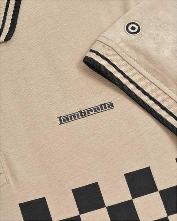 Produktbild Lambretta SS25 Poloshirt Mit kontrastfarbenen Streifen (XL)