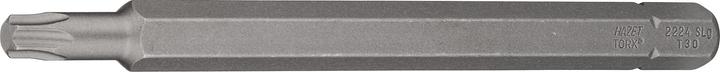 Produktbild HAZET Bit 2224SLG-T30 ∙ Sechskant8 (5/16 Zoll) ∙ Innen TORX Profil ∙ T30 (Innensechsrund TX)