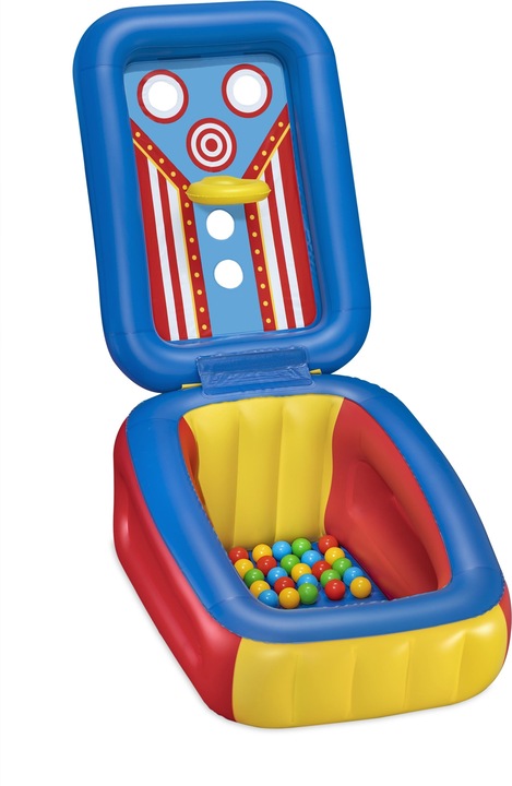 Actual product image Bolz Flip 'n Toss Multi-Use Ball Pit with 25 Play Balls