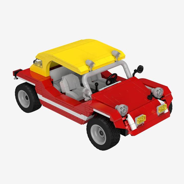 Image du produit BlueBrixx-Pro Roter Buggy mit gelbem Dach