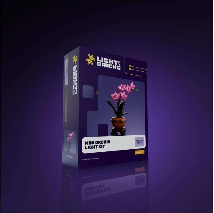 Produktbild Light my bricks LED Licht Set für LEGO 10343 Mini-Orchidee