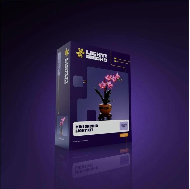 Immagine prodotto Light my bricks LMB 2.0 Kit di illuminazione a LED per LEGO® 10343 Mini-orchidea