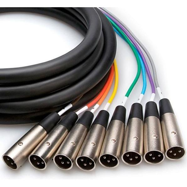 Thumbnail - Hosa DTM-807 Multicore Kabel 8-fach XLR-M DB25 7m (7 m), Audio Kabel