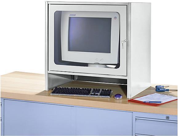 Produktbild RAU Monitorgehäuse mit integriertem Aktivlüfter (Metall)