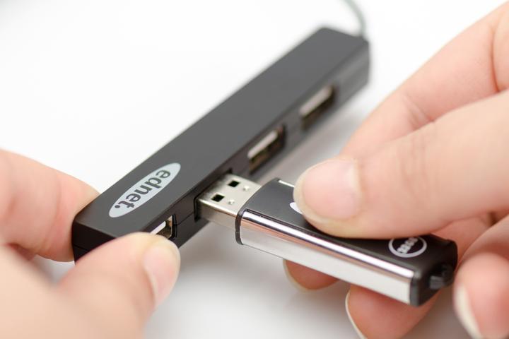 Produktbild ednet ED-85040 (USB-A, 4 Ports)