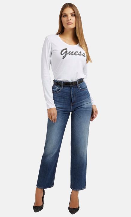 Produktbild Guess Longsleeve ADRIANA Langarmshirt (M)