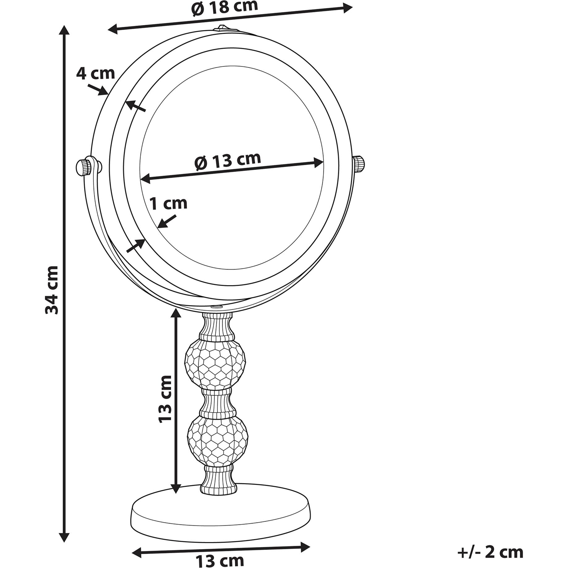 Thumbnail - Beliani, Kosmetikspiegel, Claira