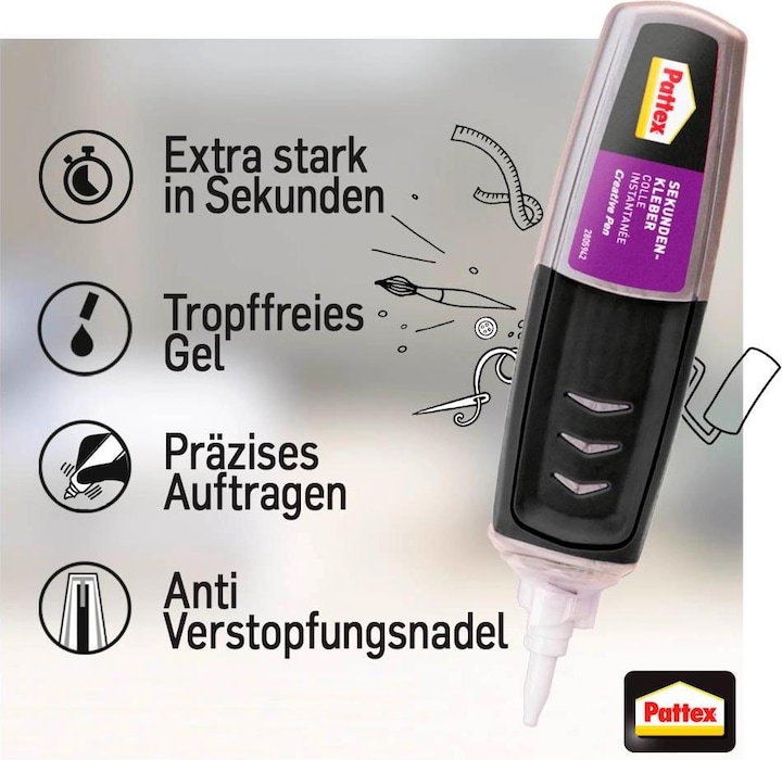 Actual product image Pattex Perfect Pen (3 g, 3.10 ml)