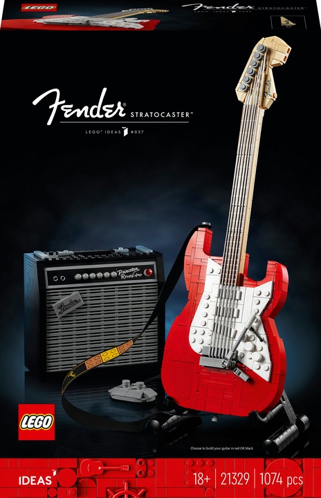 Produktbild LEGO Fender Stratocaster (21329, LEGO Ideas, LEGO Seltene Sets)