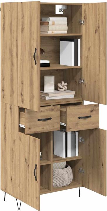 Produktbild vidaXL Buffetschrank (34 x 69.50 x 180 cm)