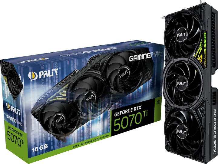 Produktbild XpertVision Palit RTX5070TI GamingPro 16GB GDDR7 HDMI 3xDP (16 GB)