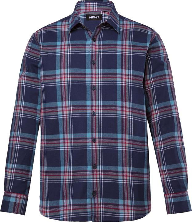 Actual product image Men+ Karo-Flanellhemd, Langarm, Kentkragen, Comfort Fit (5XL)