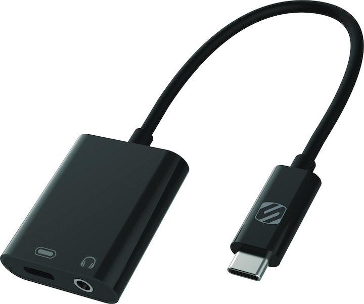 Scosche StrikeLine (USB Typ C, 3.5mm Klinke, USB Typ C)
