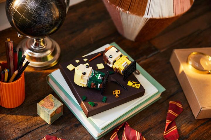 Productafbeelding LEGO BrickHeadz - Draco Malfoy & Carlo Kannewasser (40617, LEGO Brickheadz)