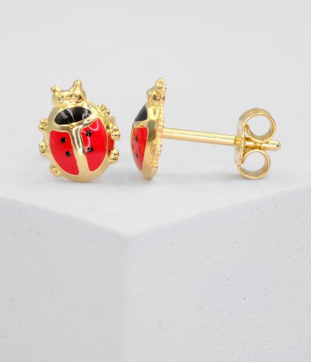 Image du produit Muau Coccinelle porte-bonheur (750/18 K Or jaune)