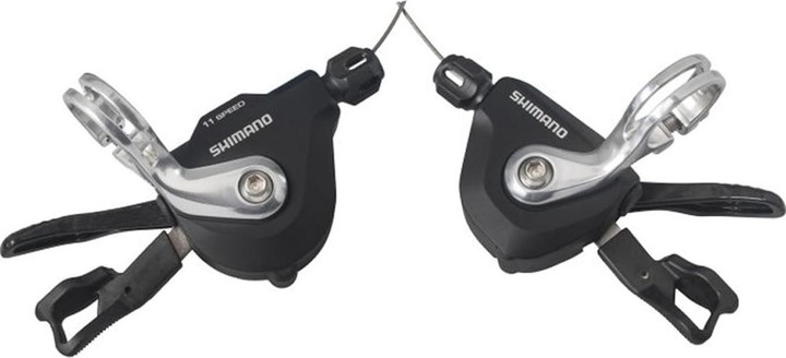 Actual product image Shimano Road SL-RS700 shift lever set clamp 2x11-speed