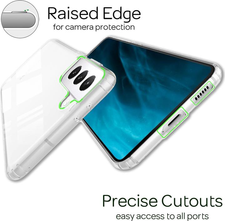 Actual product image Nalia Clear Transparent Hybrid Sleeve (Samsung Galaxy S22+)