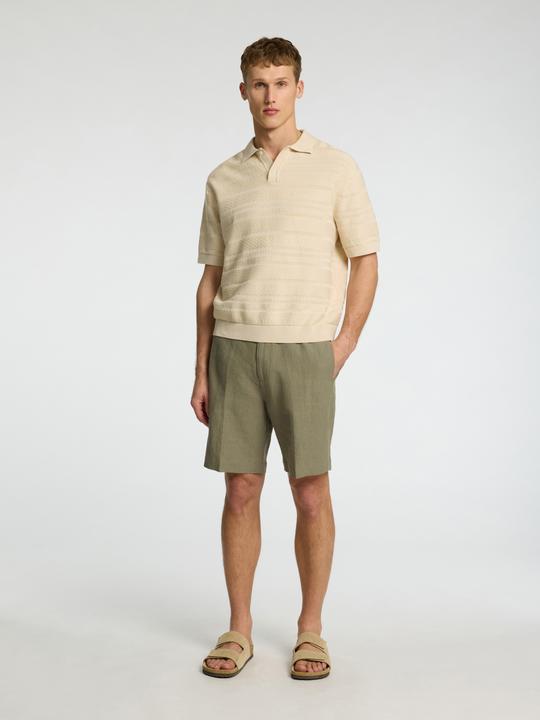 Produktbild Selected Homme Textured Polohemd aus Strick (S)