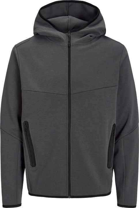 Produktbild Jack & Jones Einfarbig Kapuzenpullover mit Reissverschluss Kapuzenjacke (XL)