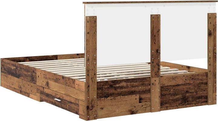 Image du produit vidaXL Moderner Bettrahmen (140 x 190 cm)