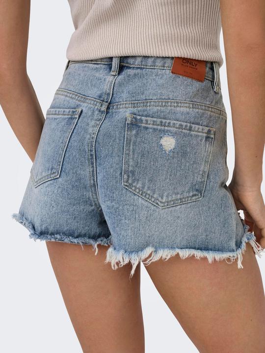 Actual product image Only ONLPACY Hohe Taille Normal geschnitten Jeans-Shorts Jeans-Shorts (XL)