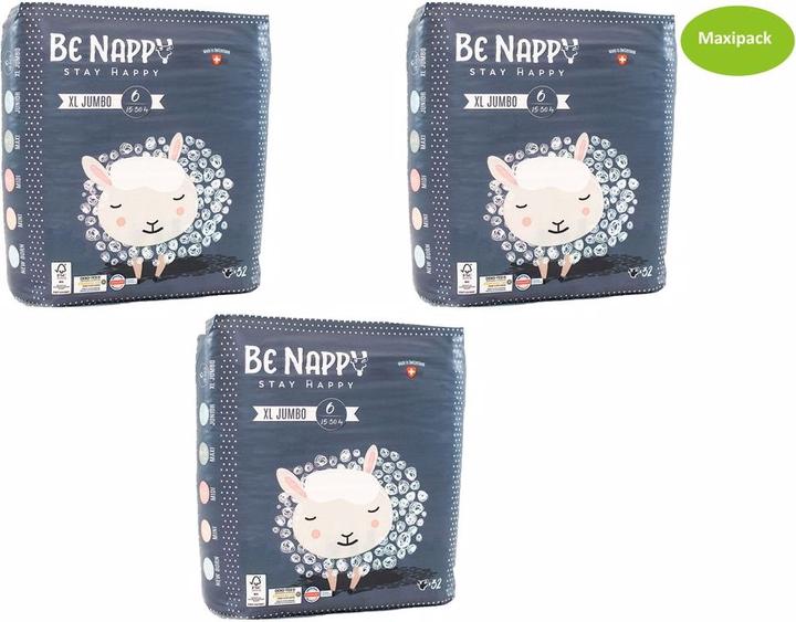 Actual product image Be Nappy Diaper (Size 6, Pack, 32 Piece)