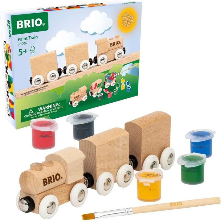 Produktbild Ravensburger BRIO - Holzzug zum Anmalen