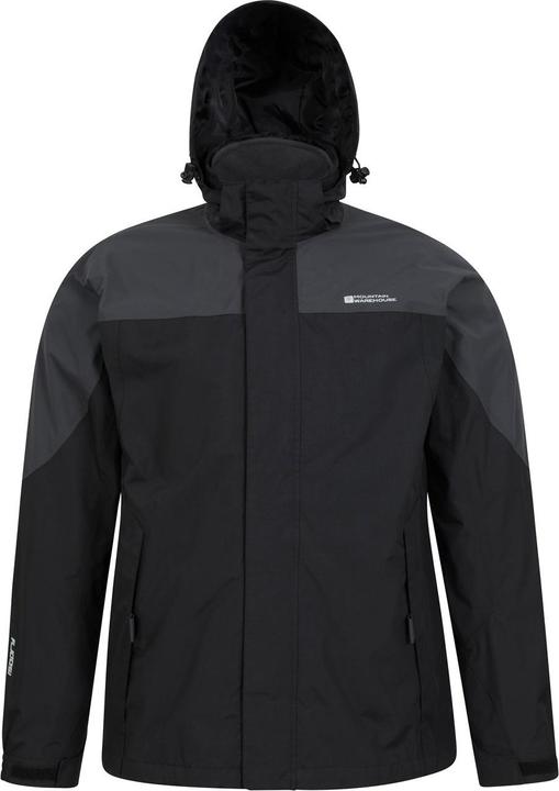 Actual product image Mountain Warehouse Mens Storm III 3 in 1 Waterproof Jacket (M)