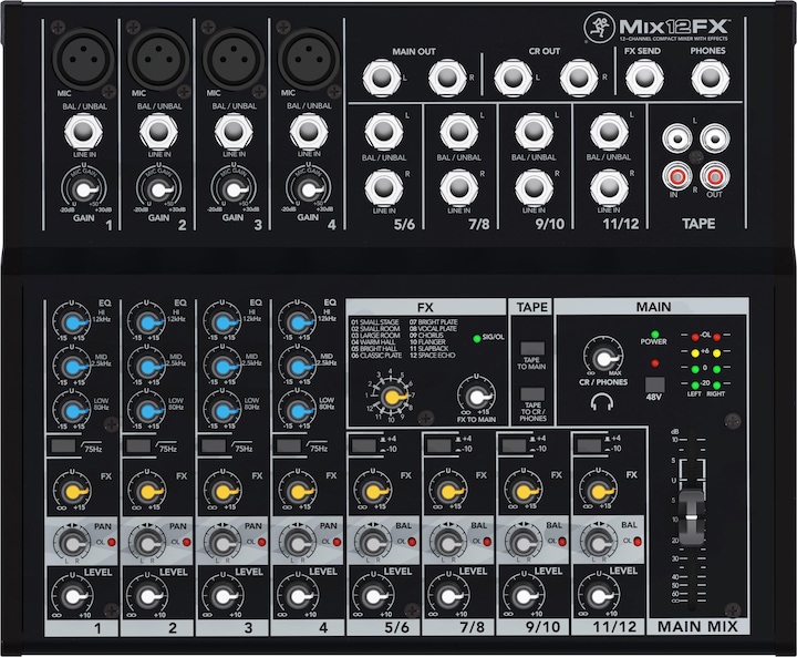 Mackie Mix12FX (Mixer da studio e live)