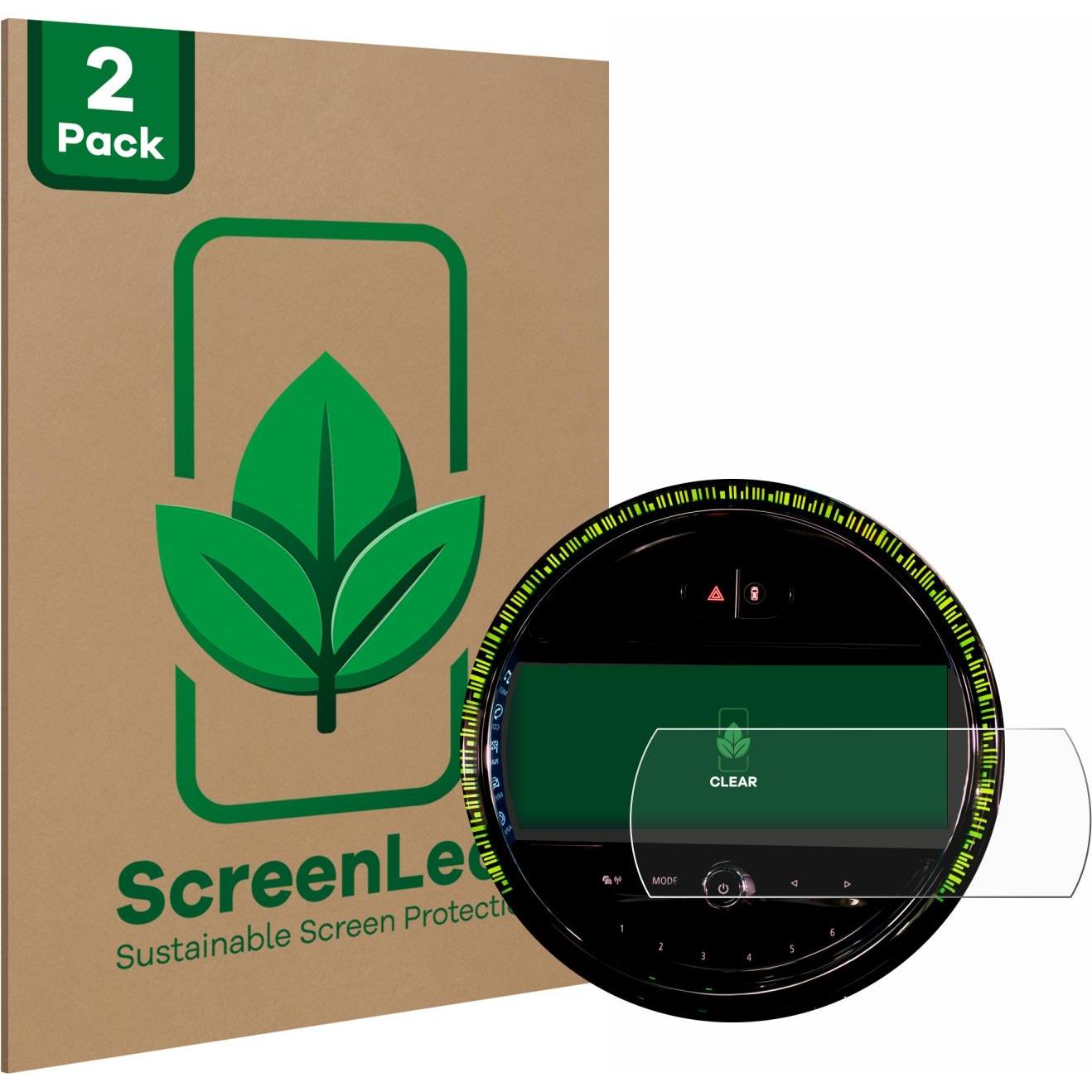 ScreenLeaf, Fahrzeug Navigation Zubehör, Schutzfolie nachhaltiger Displayschutz Displayschutzfolie Folie Klar Transparen...