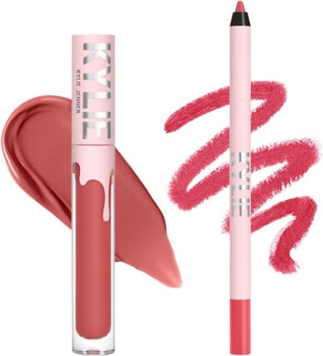 Produktbild Kylie Jenner Kylie Cosmetics Matte Lip Kit 500 Kristen for Women 0.10oz Matte Liquid (500 Kristen)