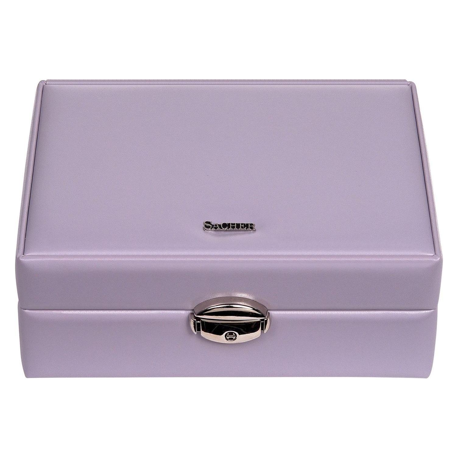 Sacher, Uhrenbox + Schmuckaufbewahrung, 13.000.500644 - Schmuckkästchen Britta Coloranti Flieder, Violett