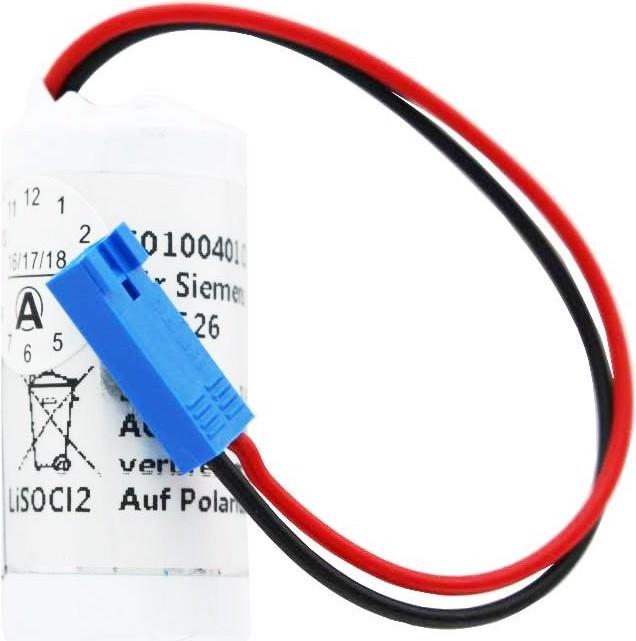 Image du produit AccuCell Batterie passend für Siemens Simatic C7-623 Batterie C7-624, C7-626 C7-633, C7-634 (1 pcs, 1650 mAh)
