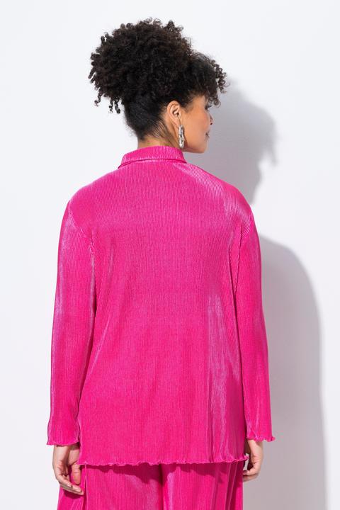 Produktbild Miamoda Plissee-Bluse, A-Linie, weiter Langarm (50)