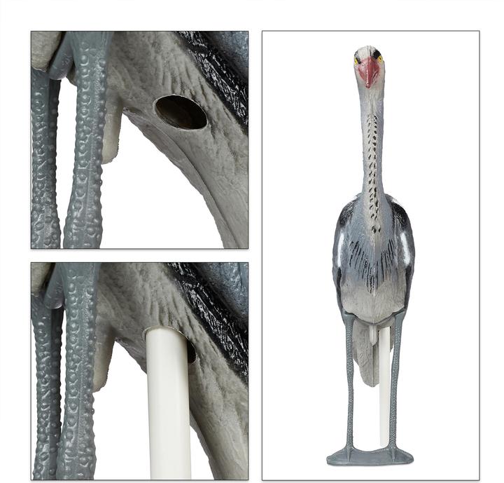 Produktbild Relaxdays Reiher-Figur