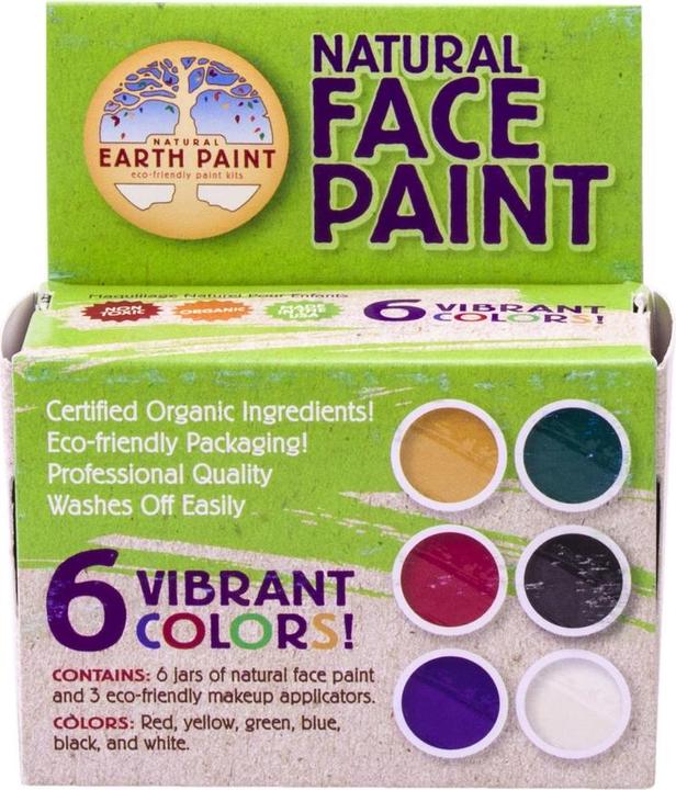 Produktbild Natural Earth Paint Natürliche Gesichtsfarbe Kit - 6 Farben