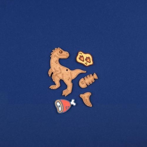 Immagine prodotto Crateit Dinosauro Raptor (Multilingue)