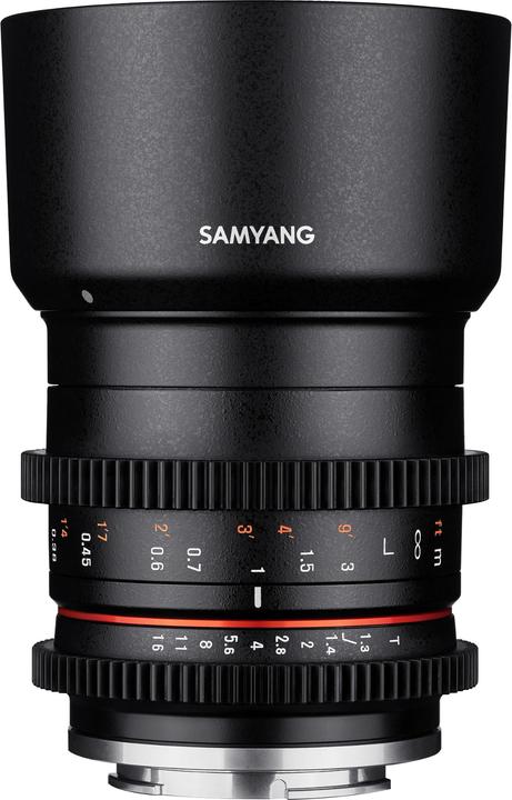 Samyang 35 mm T1.3 AS UMC CS Sony E (Sony E, APS-C / DX)