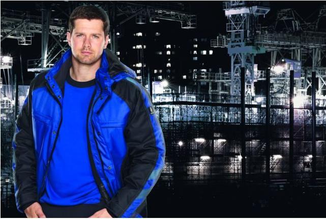 Image du produit Mascot blouson pilote mixte Frankfurt bleu corail, noir taille M (M)