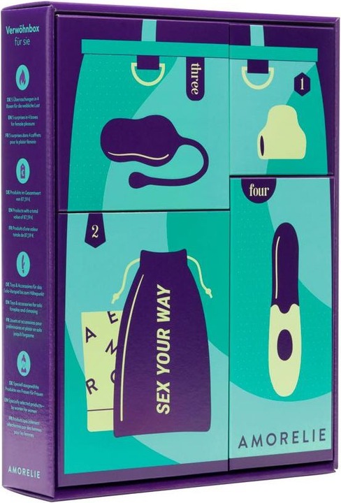 Actual product image Amorelie Sweet Pleasure Box