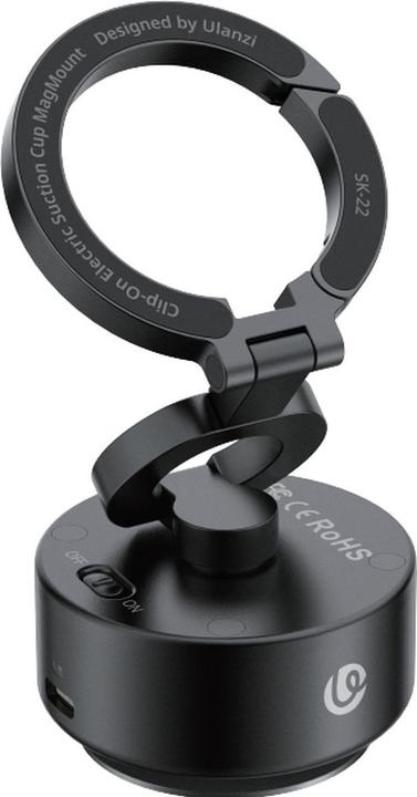 Immagine prodotto Ulanzi SK 22 Clip On Electric Suction Cup MagMount