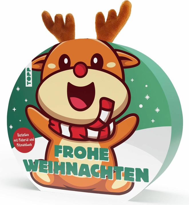 Topp Bastelbox Weihnachten. Mit Anleitungen, Bastelmaterial und Mitmachbuch