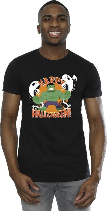 Image du produit - T-shirt HULK HAPPY HALLOWEEN - Homme (S)