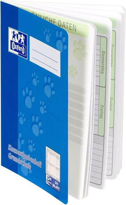 Actual product image Oxford Homework book (A5, Lined, Hardcover)