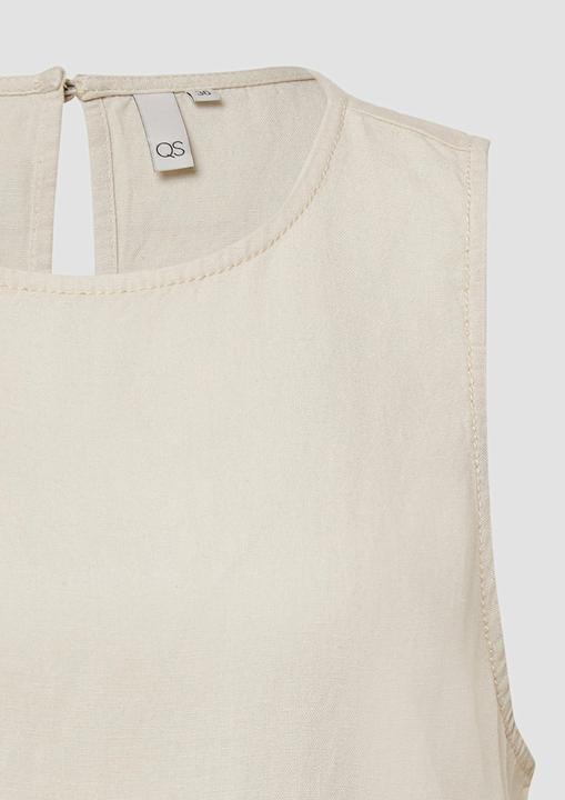 Immagine prodotto s.Oliver Bluse Leinenmix-Blusentop | QS x Sarah & Tini (32)